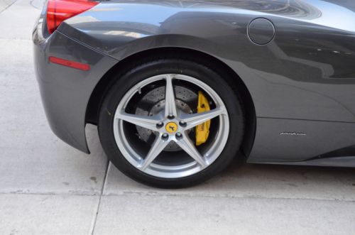 2010 Ferrari 458 Italia Coupe Grigio/Charcoal 1 Owner!! 10K Miles Sat Radio F1, US $199,800.00, image 21
