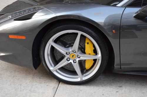 2010 Ferrari 458 Italia Coupe Grigio/Charcoal 1 Owner!! 10K Miles Sat Radio F1, US $199,800.00, image 23