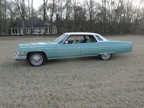 1976 cadillac deville base sedan 4-door 8.2l