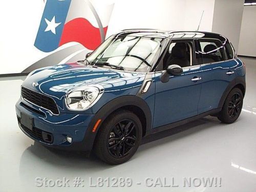 2012 mini cooper countryman s turbo pano sunroof 22k mi texas direct auto