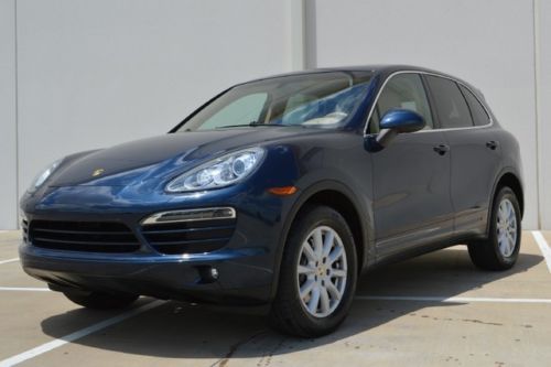 2011 porsche cayenne, tech package, htd seats, 1 owner trade!