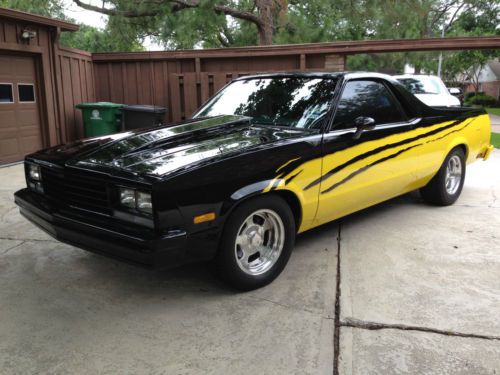 1983 chevrolet el camino - custom restoration - new crate 383 stroker