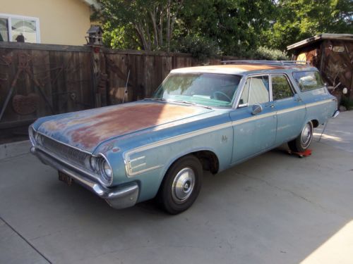 1964 dodge station wagon california car 440 mopar clean body classic cruiser!!!!