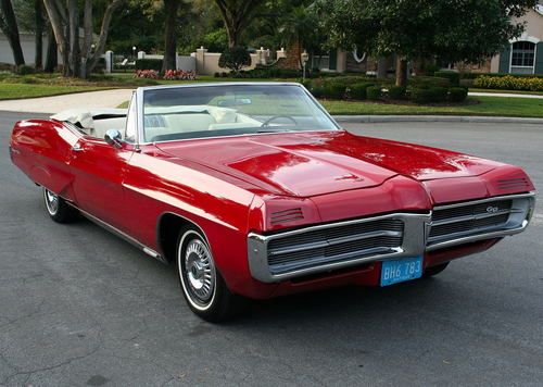 Fresh complete restoration -1967 pontiac grand prix convertible - 200 mi