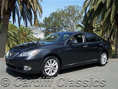 2011 es 350-nav-cpo certified warranty-heated &amp; ventilated seats*california car*