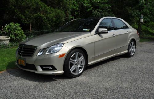 Gleaming 2010 mercedes benz e350 4-matic panonrama roof loaded with no reserve!