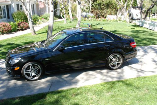 2010 mercedes-benz e63 amg base sedan 4-door 6.3l