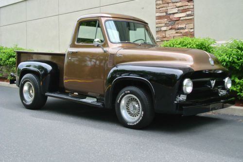 1953 ford f100 hot rod pickup truck 428 cobra jet v8 4-speed