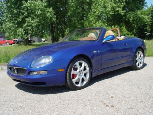 2003 maserati spyder cambiocorsa convertible 2-door 4.2l