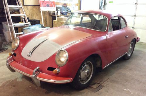 1962 porsche 356 b coupe - project