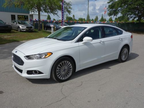 2014 ford fusion titanium 2.0l turbo ecoboost rear cam ms sync