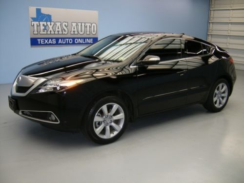 We finance!!  2011 acura zdx sh-awd tech pano roof nav leather 44k mi texas auto