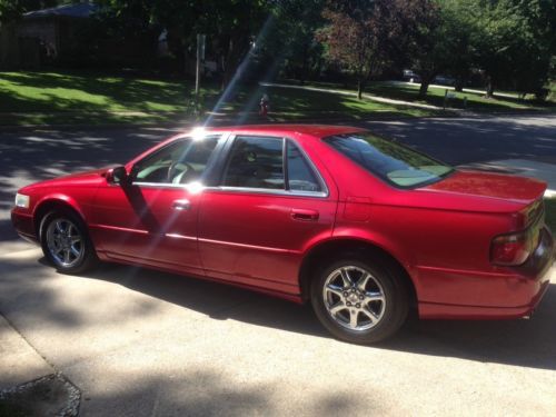 2003 cadillac seville sls pearl red