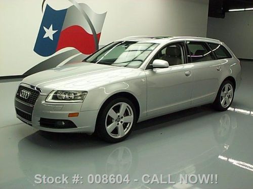 2008 audi a6 3.2 avant quattro awd s-line sunroof 60k texas direct auto