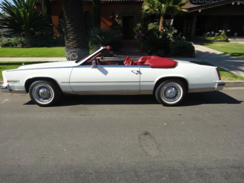 1985 Cadillac Eldorado Biaritz Convertible 37,500 Actual Miles, US $16,500.00, image 2