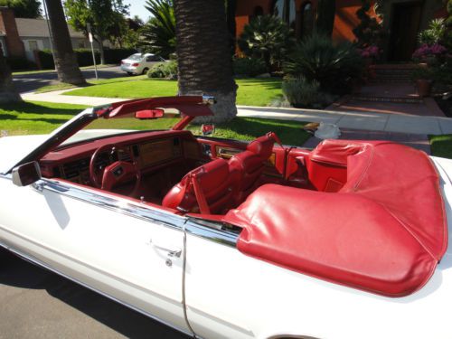 1985 Cadillac Eldorado Biaritz Convertible 37,500 Actual Miles, US $16,500.00, image 3