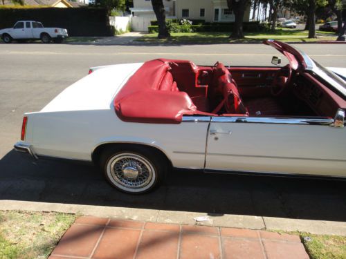 1985 Cadillac Eldorado Biaritz Convertible 37,500 Actual Miles, US $16,500.00, image 5