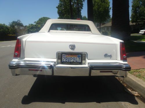 1985 Cadillac Eldorado Biaritz Convertible 37,500 Actual Miles, US $16,500.00, image 11