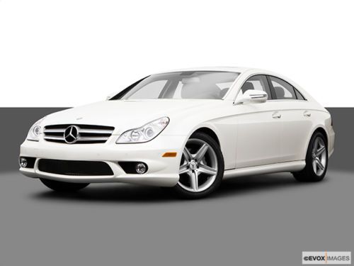 2009 black mercedes-benz cls550 base sedan 4-door 5.5l. low, low mileage