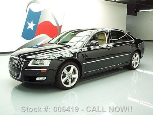 2010 audi a8 l quattro awd sunroof nav rear cam 42k mi texas direct auto