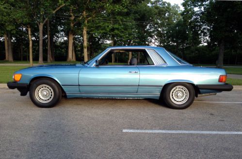 1979 mercedes benz 450slc restored luxury coupe - great looking car