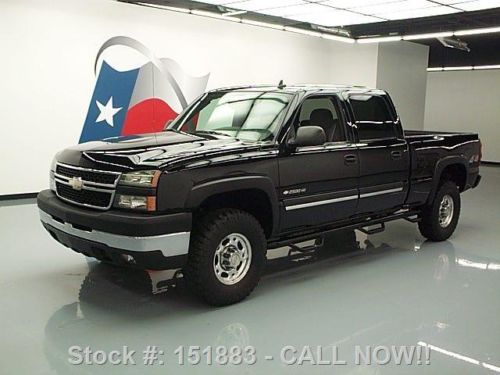 2006 chevy silverado 2500 lt crew 4x4 side steps 62k mi texas direct auto