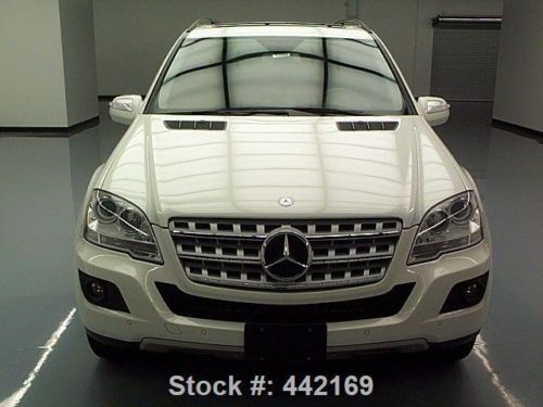 2009 mercedes-benz ml350 4matic awd sunroof nav 69k mi texas direct auto