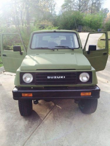 1986 suzuki samurai ja sport utility 2-door 1.3l