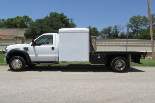 F550 powerstroke diesel 2wd xlt flatbed