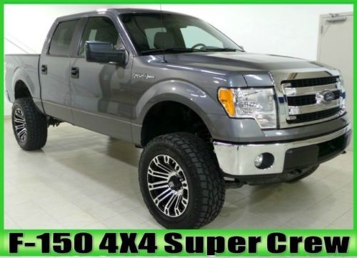 4x4 lifted super crew floor mats xd wheels lifted tow hooks power cruise cd auto