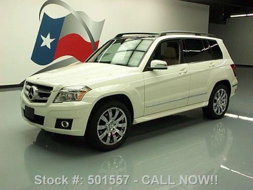 2010 mercedes-benz glk350 pano sunroof 19&#034; wheels 58k texas direct auto