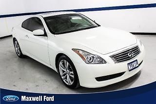 08 infiniti g37 coupe, 3.7l v6, auto, leather, sunroof, clean car fax!