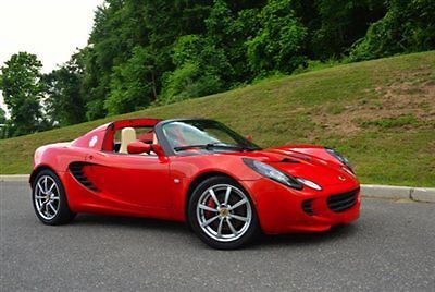 2006 lotus elise in chili red/one owner with 20k miles
