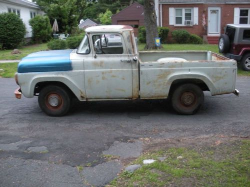 1960 ford f100 shortbed pickup truck