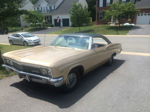 1966 chevrolet impala ss coupe true super sport