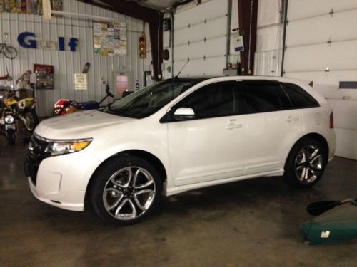 2012 ford edge sport awd with warranty