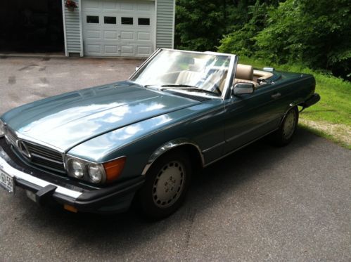 1989 mercedes-benz 560sl base convertible 2-door 5.6l