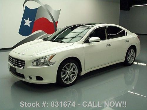 2011 nissan maxima 3.5 sv premium pano sunroof nav 33k texas direct auto