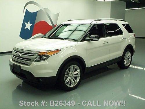 2013 ford explorer 7-pass htd leather nav rear cam 25k texas direct auto