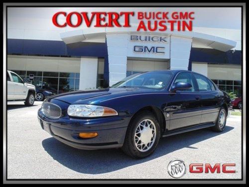 02 le sabre 4dr sedan v6 leather blue extra clean