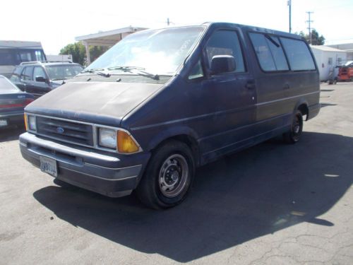 1991 ford aerostar no reserve