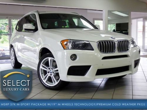 Msrp $57k loaded x3 35i m sport technology driver assistance prem cold weather