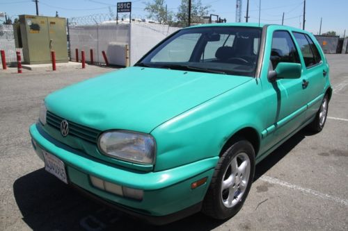 1996 volkswagen golf gl hatchback automatic 4 cylinder no reserve