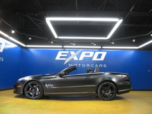 Mercedes-benz sl550 night edition designo magno night black matte navigation