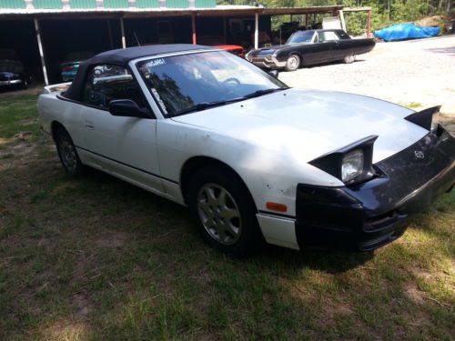 1992 nissan 240sx se convertible 2-door 2.4l