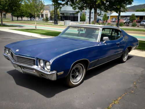 1972 buick skylark &#034;sun coupe&#034; 350-4 v8 - original barn find - rare collectible!