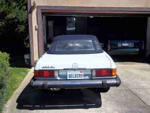 Mercedes 450 sl 180,00 miles  exlecent conditon, new tires, two tops, color blue, US $6,500.00, image 2