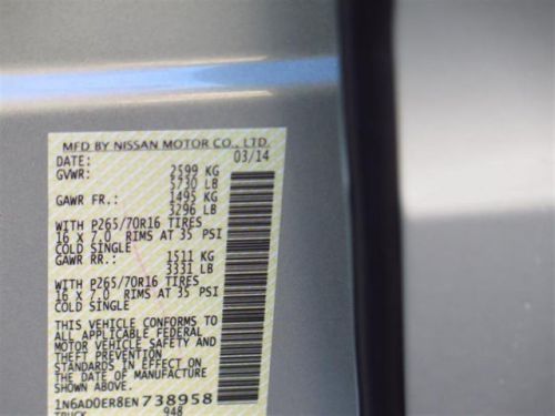 2014 Nissan Frontier S, US $23,538.00, image 2