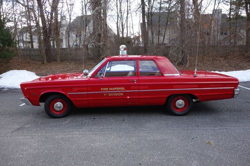 1966 fury 1  fire marshal   fire chief