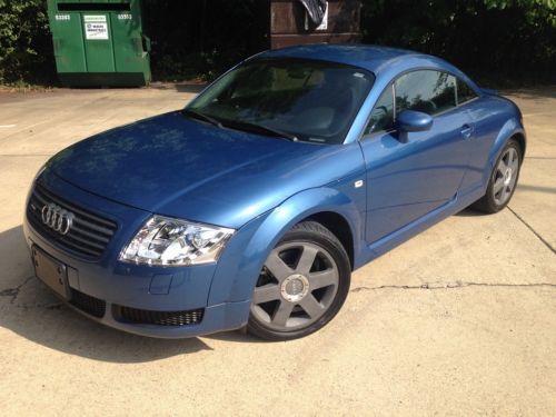 2000 audi tt quattro coupe manual maintained heated seats, records no reserve!!